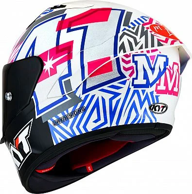 Capacete KYT NZ Race Espargaro Replica 2022 With Raw (Tricomposto